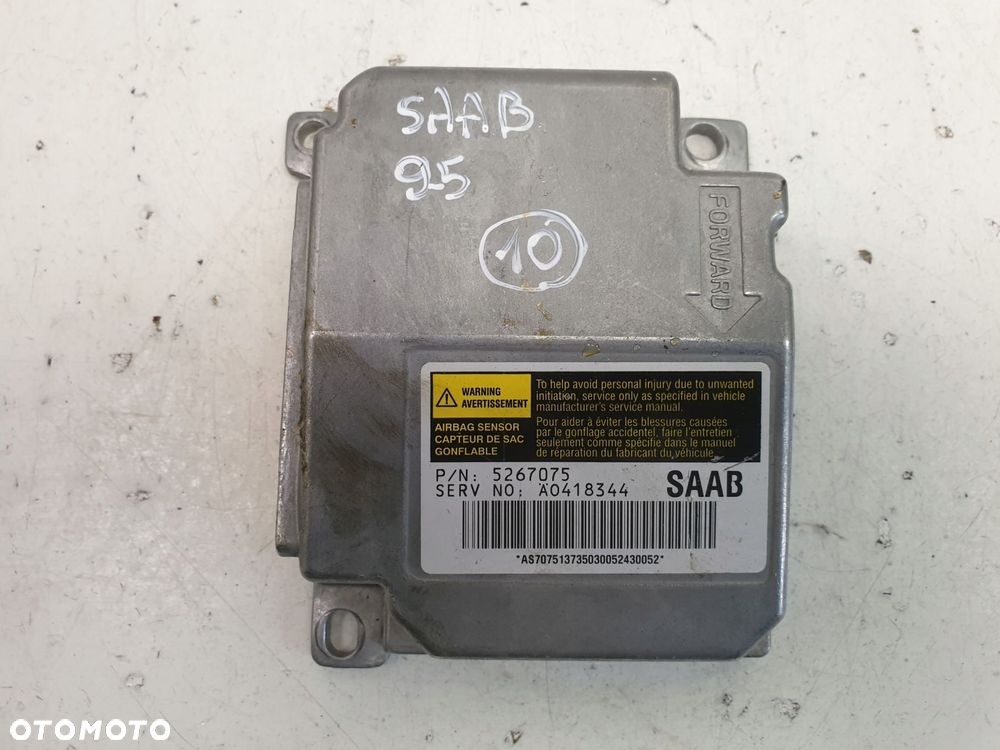 Saab 9-5 lift MODUŁ sensor AIRBAG PODUSZEK 5267075 - 1