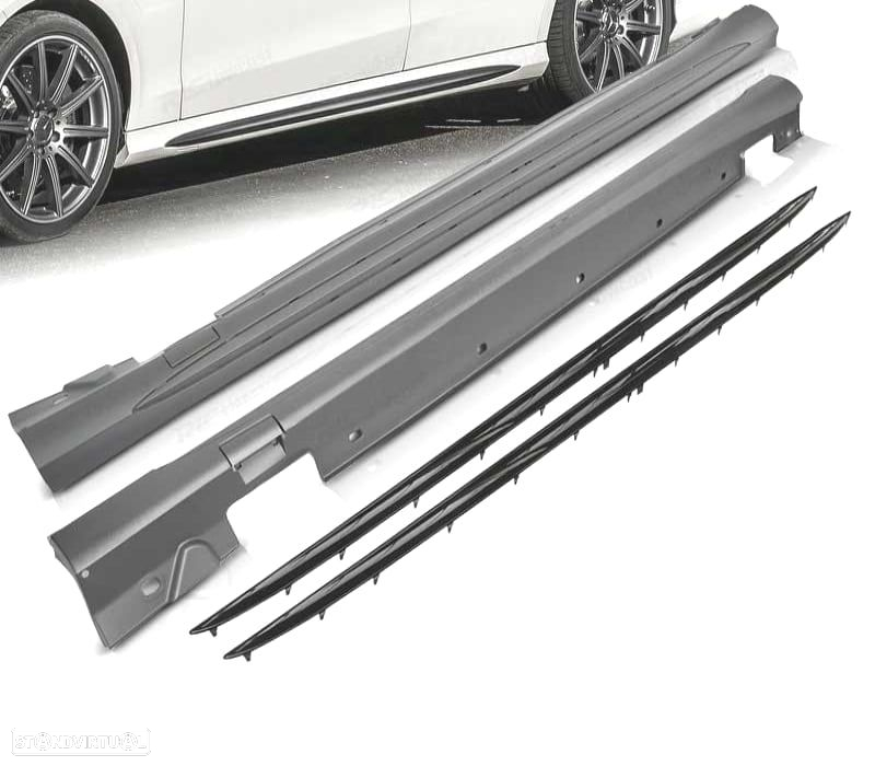 EMBALADEIRAS MERCEDES W212 13-16 E63 LOOK AMG E63 - 4