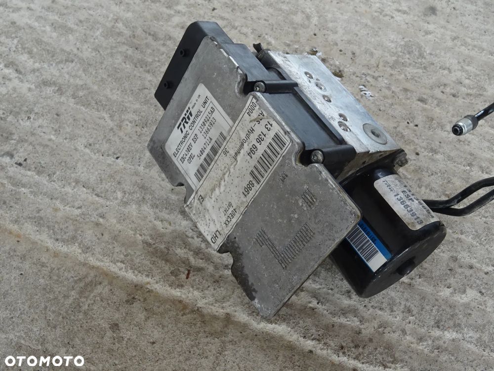 POMPA STEROWNIK ABS + ESP + TC OPEL VECTRA C GTS SIGNUM 54084711A 54084636H 2,2D 2,0T 3,2 V6 3,0 1,9 przycisk - 3