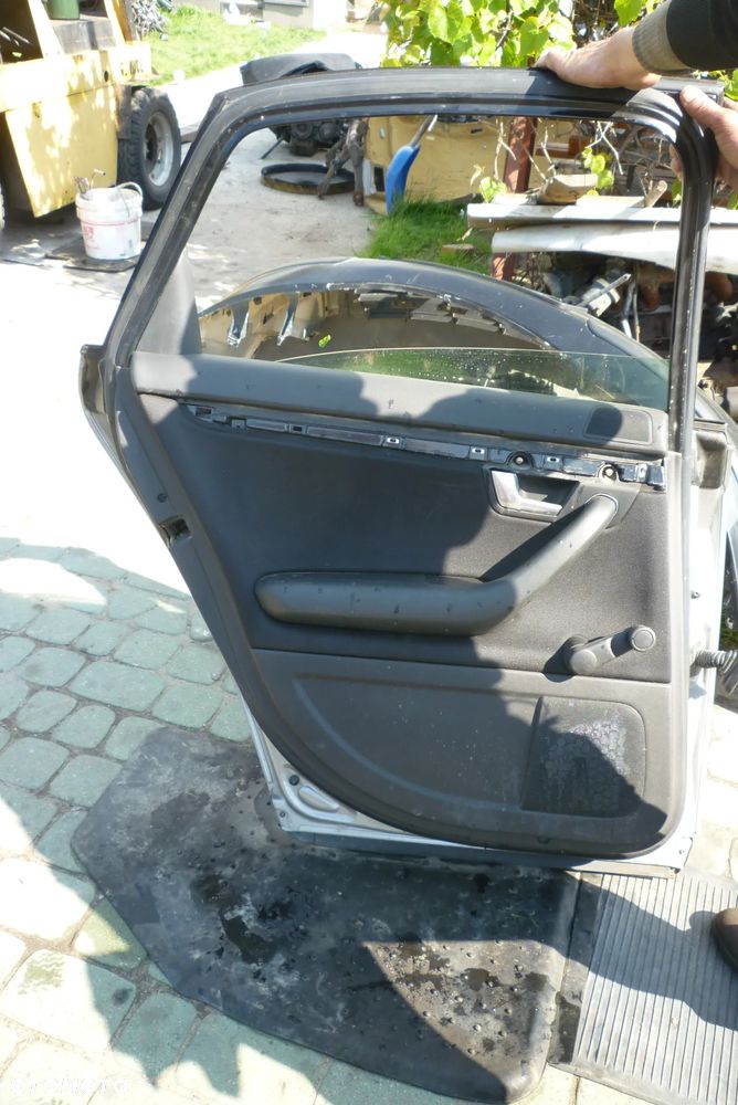 drzwi lewe tył Audi A4 B6 sedan LY7Q bez rdzy - 5