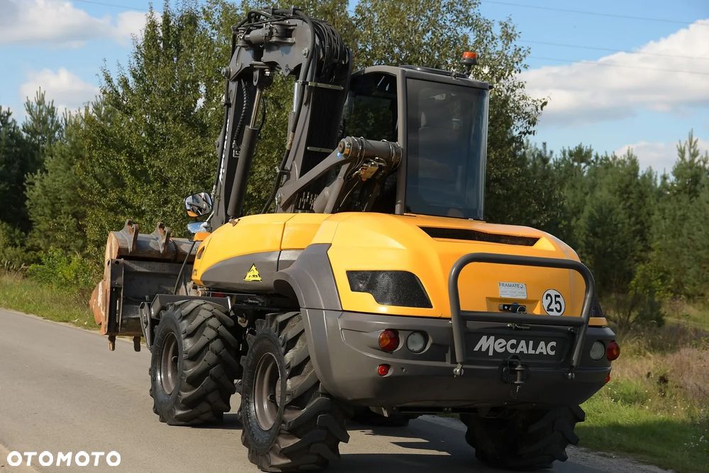 Mecalac Koparka Kołowa MECELAC 12MTX * 2018 * Kpl łyżek * KLIMA * KAMERY * SUPER STAN! - 5