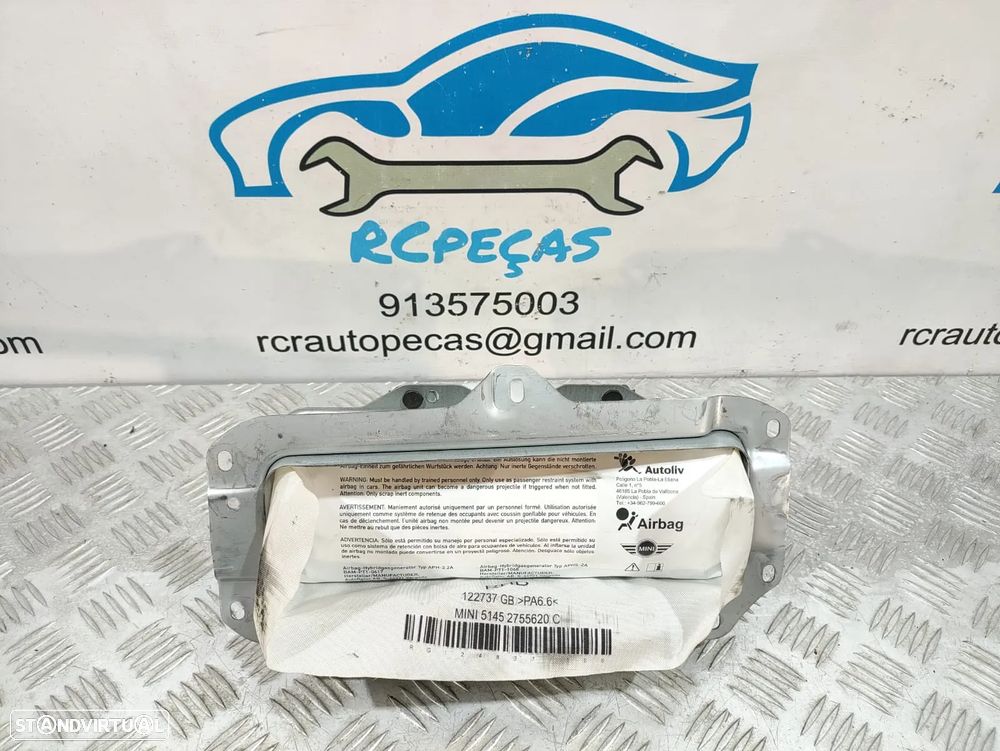 AIRBAG PASSAGEIRO ORIGINAL MINI COOPER R56 - 1