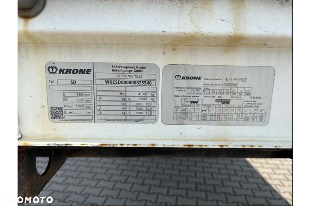 Krone Trailer Van Light Insulated Double deck Straight - 11