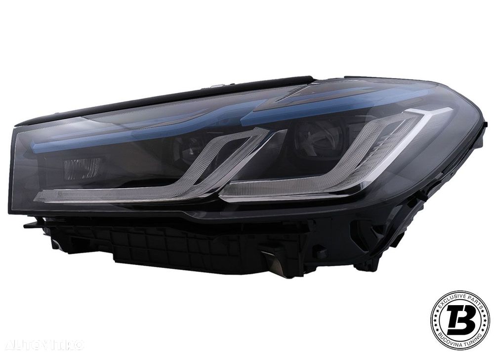 Faruri LED compatibile cu BMW Seria 5 G30 G31 LCI Design - 3
