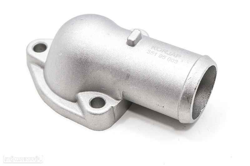 Tampa /Bucal /Falange do termostato Nissan D21 D22 motor TD25 NOVA - 1