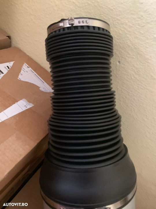 Perna aer telescop mercedes e class s class w211 w221 cls w219 vw phaeton touareg cayenne panamera fata spate audi a7 a8 a6 q7 perne noi suspensie supapa aer - 14