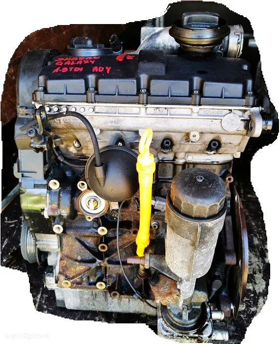 SHARAN GALAXY ALHAMBRA SILNIK 1,9 TDI AUY POMORSKIE - 4