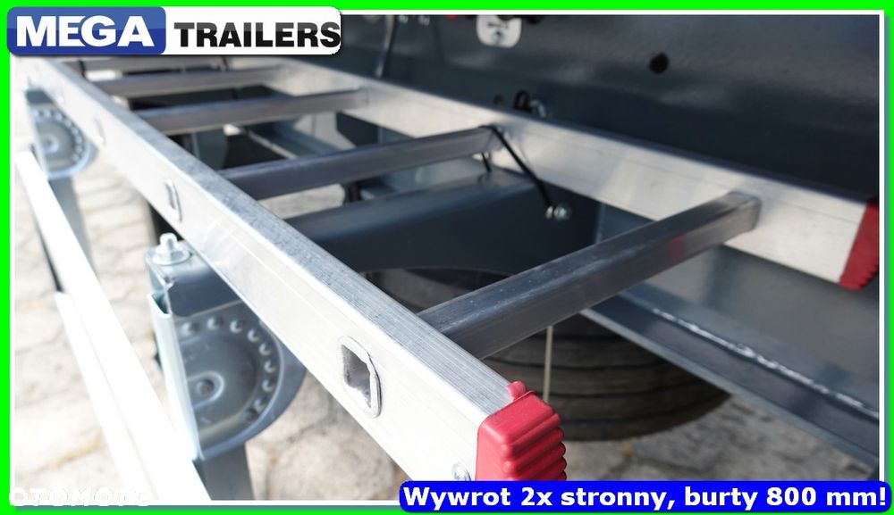 Mega 25 m³ wywrotka - platforma, 2-stronna, HARDOX 450 !!! - 28