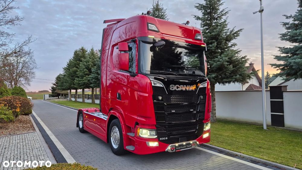 Scania SCANIA///S530///V8///2022/// FULL LED///ALUFELGI/// KLIMATYZACJA POSTOJOWA/// ZABUDOWY MIĘDZYOSIOWE/// SKÓRZANE FOTELE///WAGA/// STAN JAK NOWY///RETARDER/// - 1