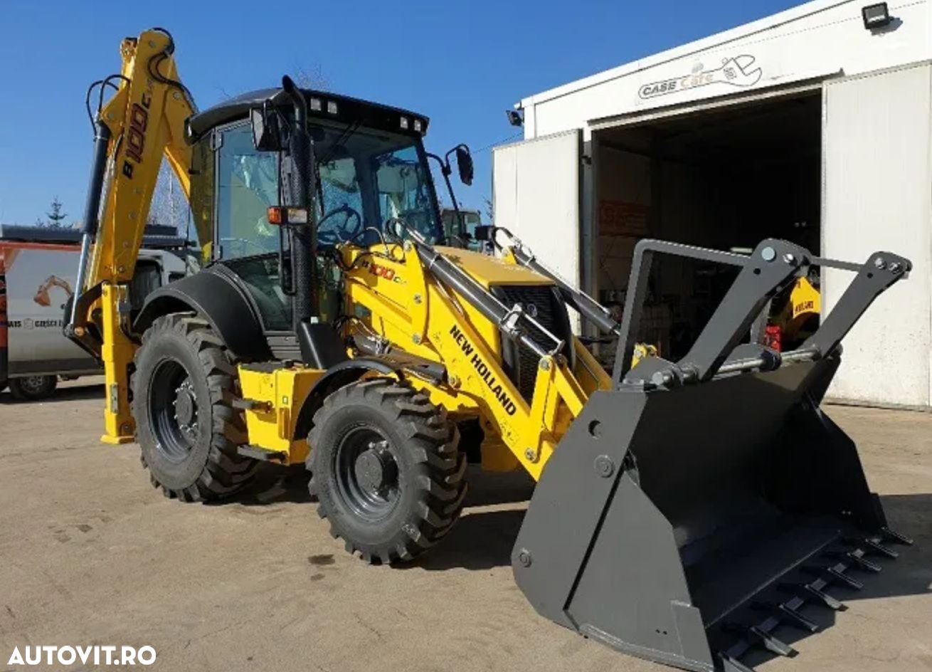 New Holland B100D Buldoexcavator - 1