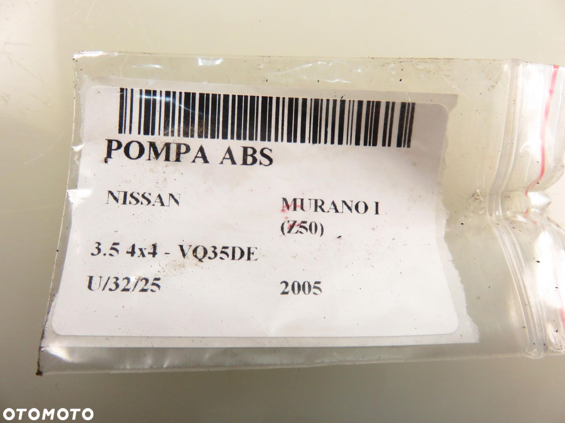 POMPA ABS NISSAN MURANO I (Z50) 06210905223 47660CC084 - 12