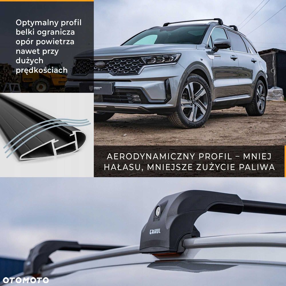 Bagażnik dachowy belki poprzeczki na relingi Audi Q3 Q8 Q7 Q5 A4 B9 - 4