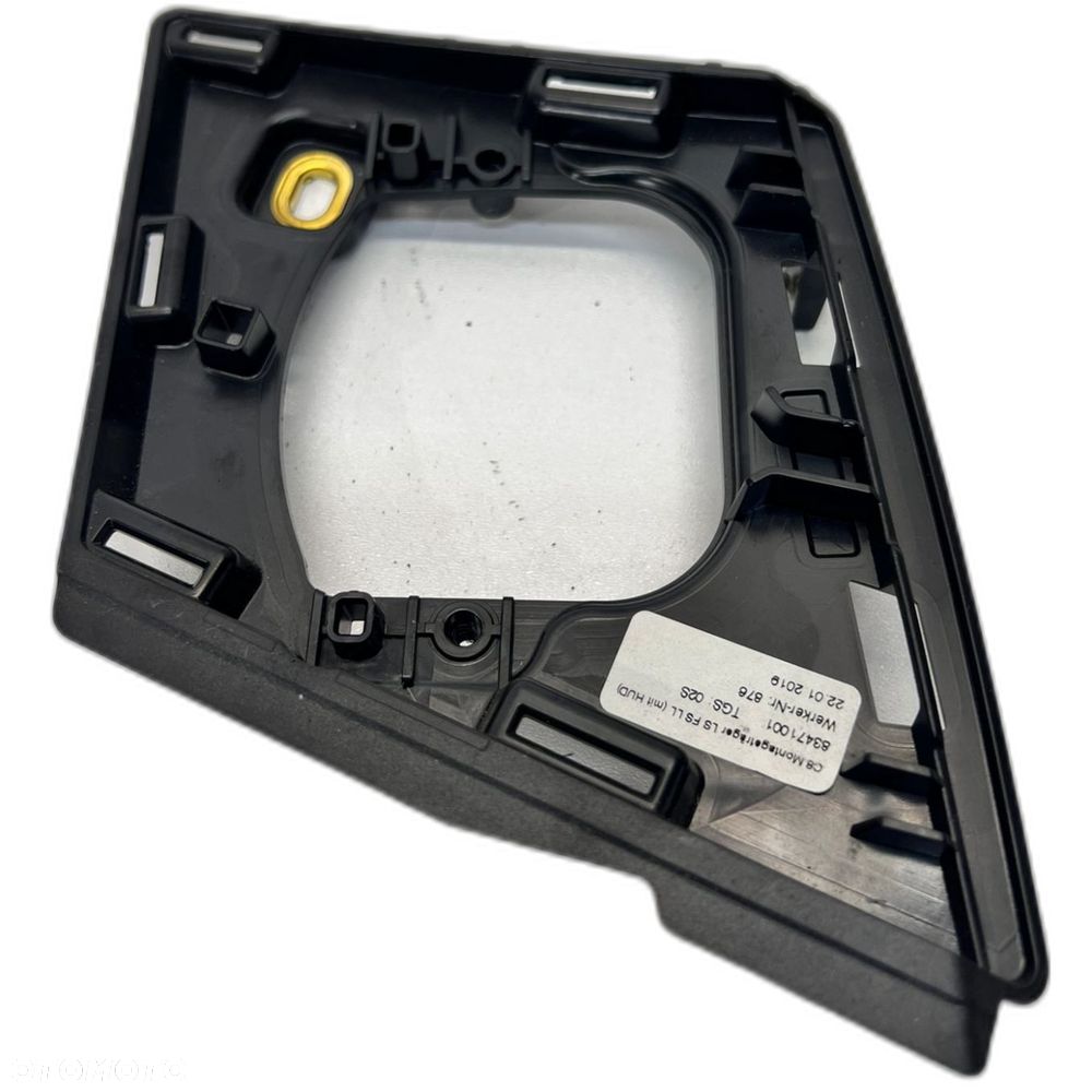 RAMKA MOCYJĄCA MASKOWNIC3 GŁOŚNIKA DESKI AUDI A6 C8 4K1035427A - 1
