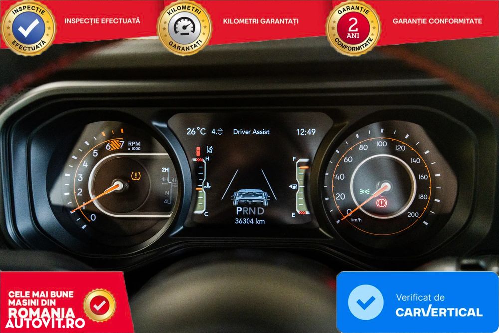 Jeep Wrangler 2.0 T-GDI Softtop AWD Automatik Rubicon - 13