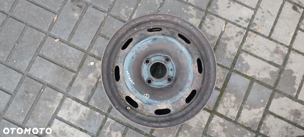 FELGI STALOWE 4x108 6Jx15 CALI ET27 CITROEN PEUGEOT KOMPLET 4 SZTUKI - 3