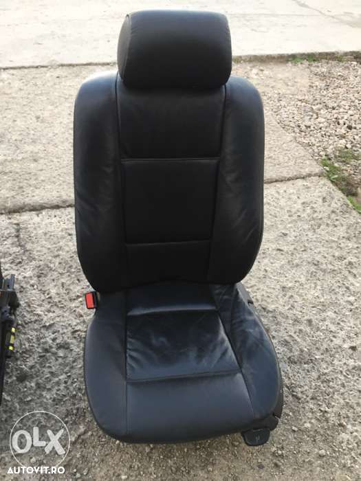 interior piele neagra x5 - 3