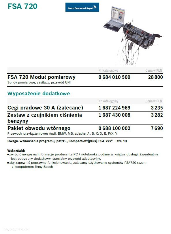 FSA 760 Edition + Kts w opcji w pakiecie - 10