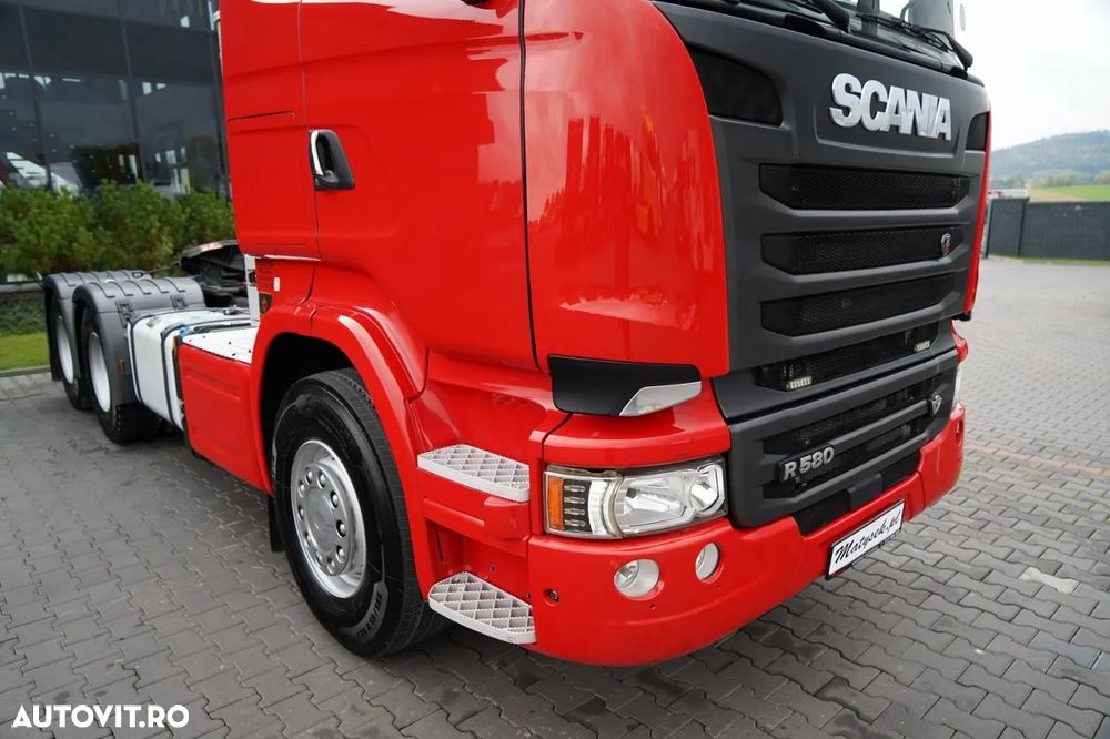 Scania R 580 / V8 / 6x4 / FULL ADR / RETARDER / I-PARK COOL / MTA: 150.000 KG / TRACTOR CU 3 AXE - 10