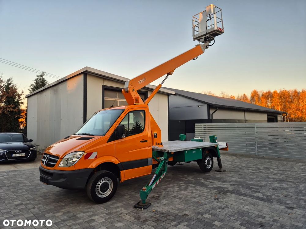 Mercedes-Benz Sprinter 311 CDI Podnośnik koszowy ESDA TL2200 22m Zwyżka z Niemiec - 10