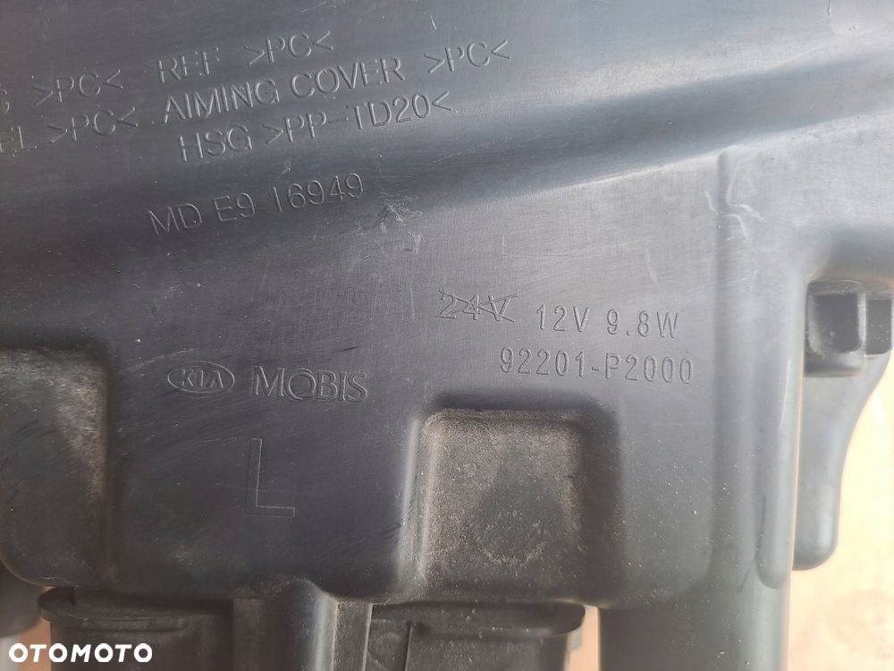 KIA SORENTO IV 4 2020-- LEWY HALOGEN 92201-P2000 UŻYWANA - 8