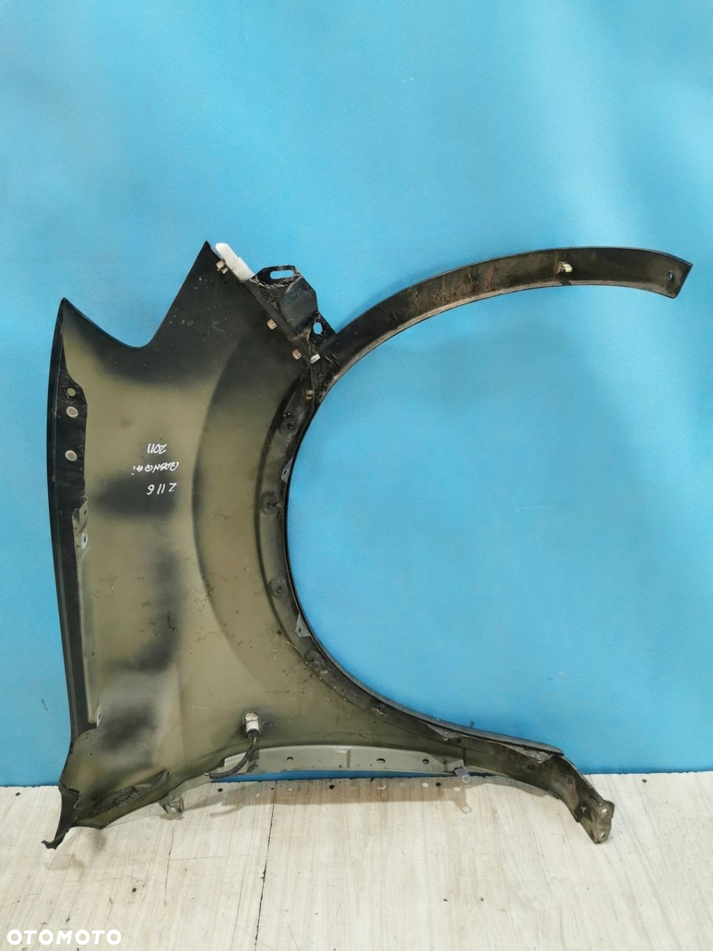 Nissan Qashqai J10 Lift 10/14 błotnik przód przedni lewy listwa Z11G - 6