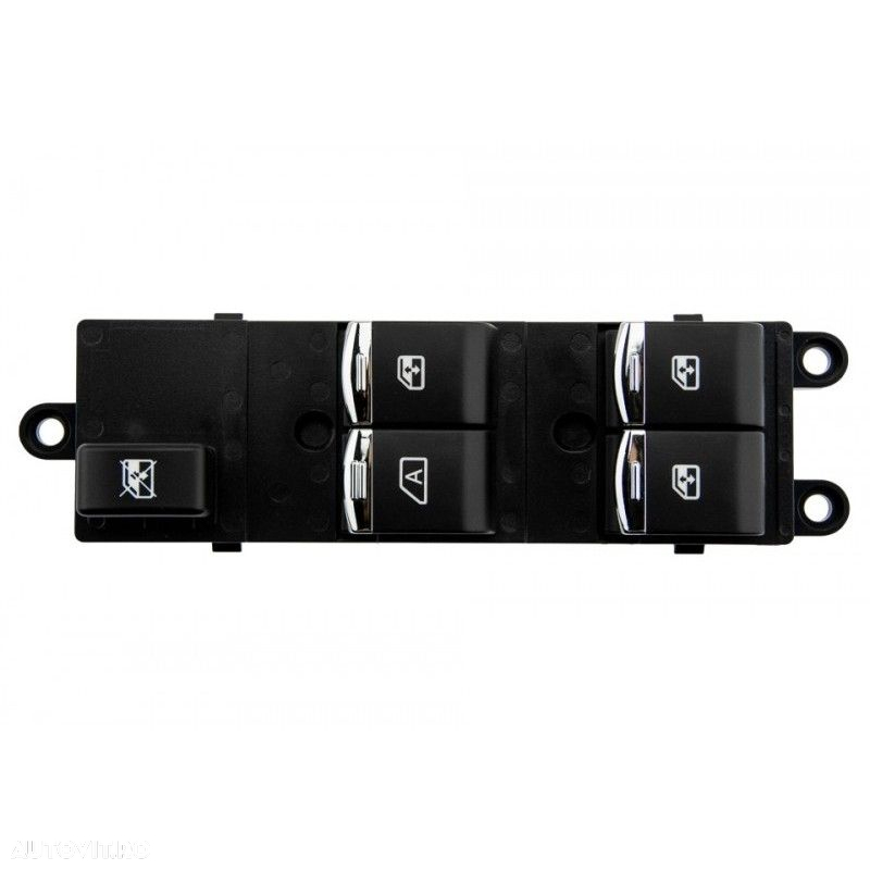 Comutator reglaj geam Nissan Navara D40 2005-, Pathfinder R51 2005-, Qashqai 2007-, mufa Nr 1 : 3 Pini, mufa Nr 2 : 13 Pini-, versiune cu butoane iluminate, 25401-BB65B - 3