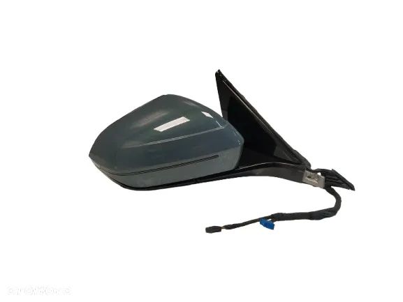 BMW 5 G60 G61 LUSTERKO ZEWNĘTRZNE PRAWE ASFERYCZNE ASYSTENT FOTOCHROM KAMERA 9+8+1 PIN KOMPLETNE UK ORYGINAŁ - 1