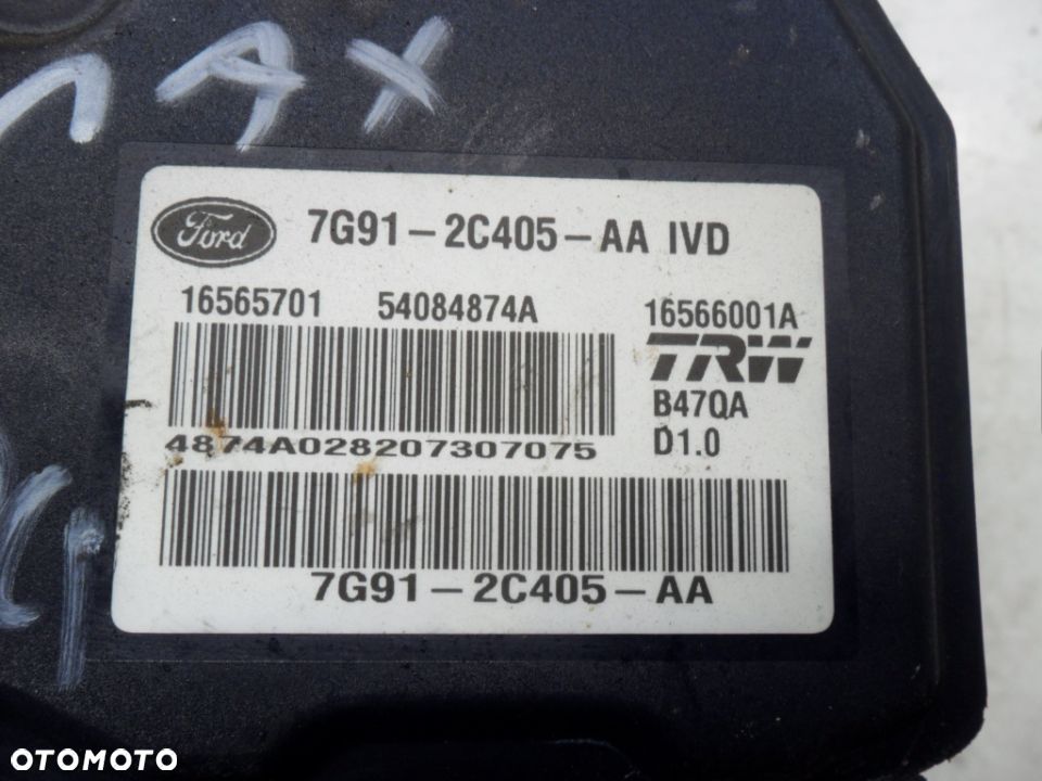 FORD S-MAX 06-09 POMPA ABS 7G91-2C405AA - 4