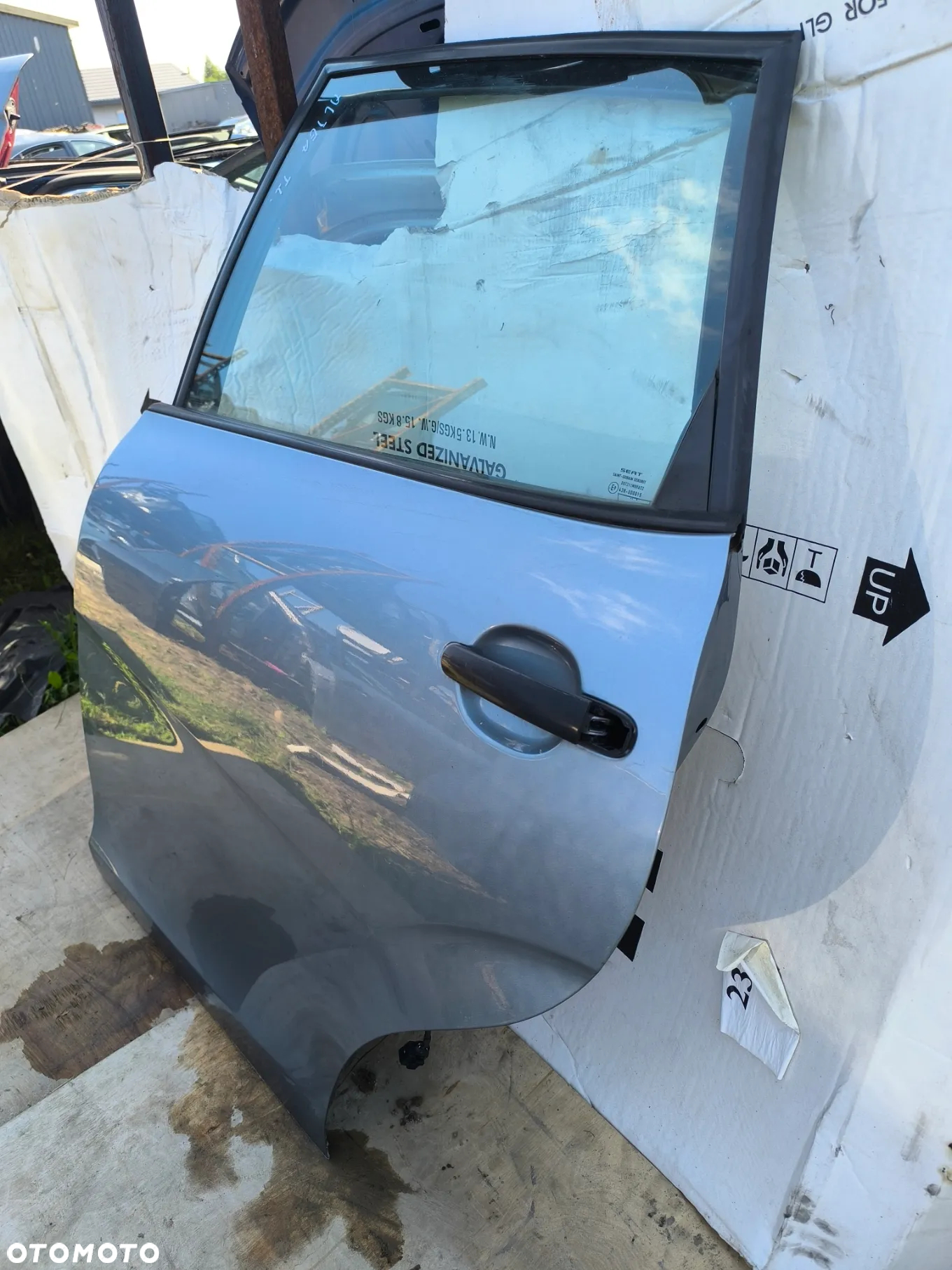 SEAT ALTEA DRZWI LEWE TYLNE - 3