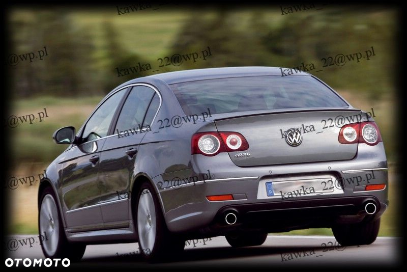 VW PASSAT B6 R-LINE LOTKA SPOILER NA KLAPĘ PODKŁAD - 2
