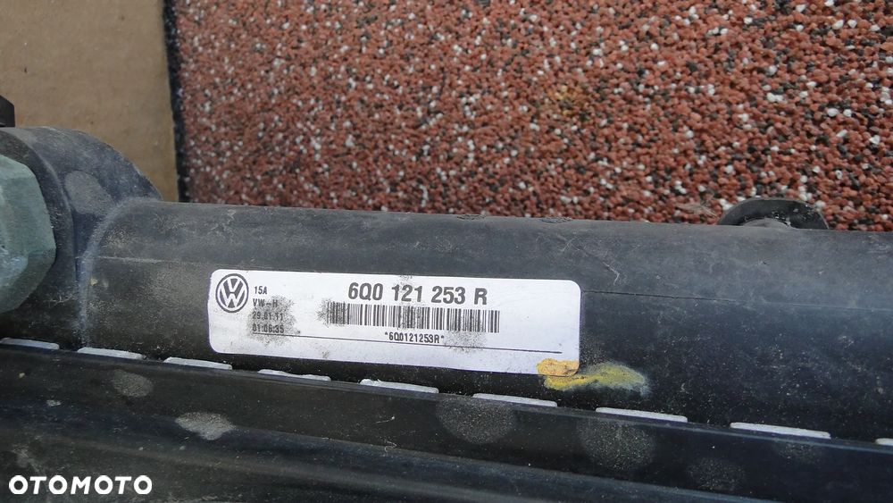 VW POLO 9N OKULAR FOX FABIA IBIZA CHŁODNICA WODY WENTYLATORY OBUDOWA - 10