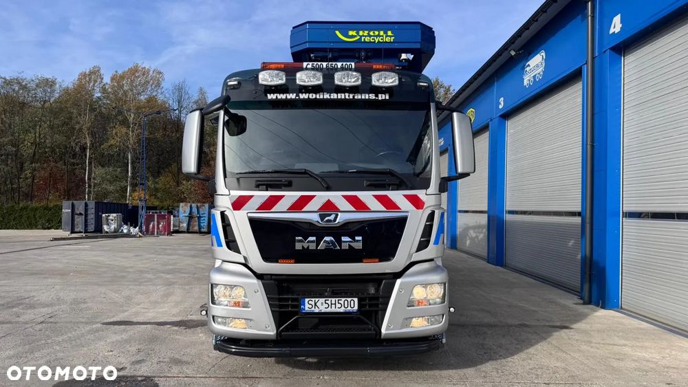 MAN TGS 35.500 KROLL Recycler CVS 3100 URACA P4-45 540ll/175bar - 13