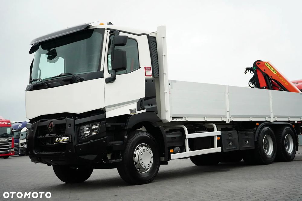 Renault C 380 / 6 X 4 / SKRZYNIOWY + HDS / PALFINGER PK 18002 / PILOT / ROTATOR - 33