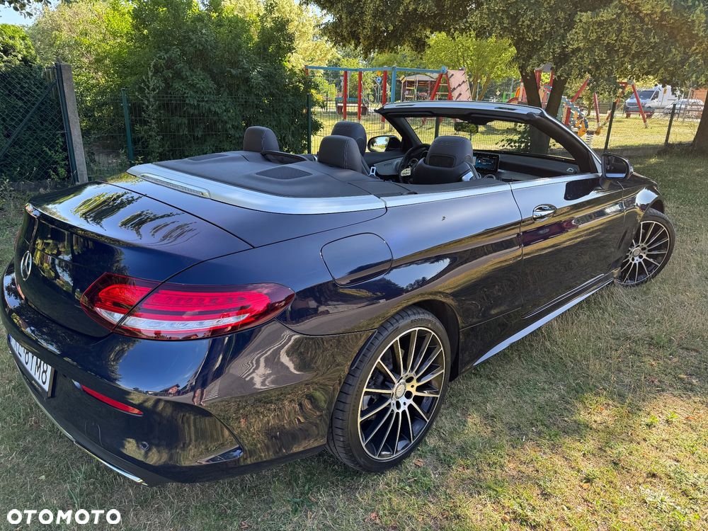 Mercedes-Benz Klasa C 220 d Cabrio 9G-TRONIC AMG Line Plus - 4