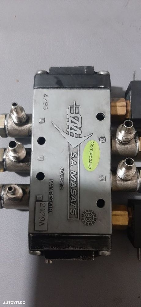Supape electromagnetice Masats 2129A deschidere usi autocar Irizar - 2