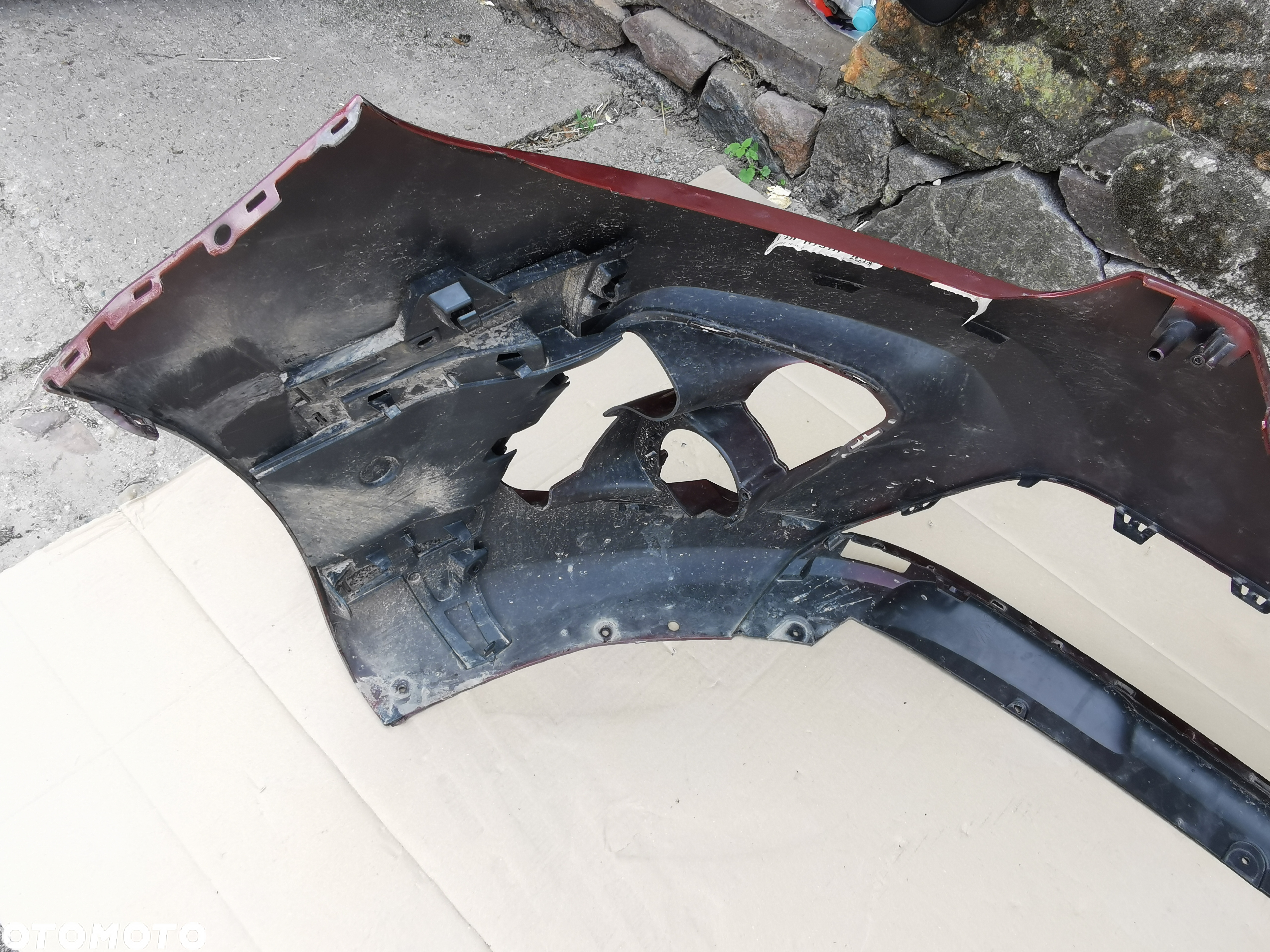 ZDERZAK PRZÓD PRZEDNI RENAULT KANGOO 3 III LIFT IV 4 20+ OSOBOWY MALOWANY 620223747R ORYGINAŁ - 10