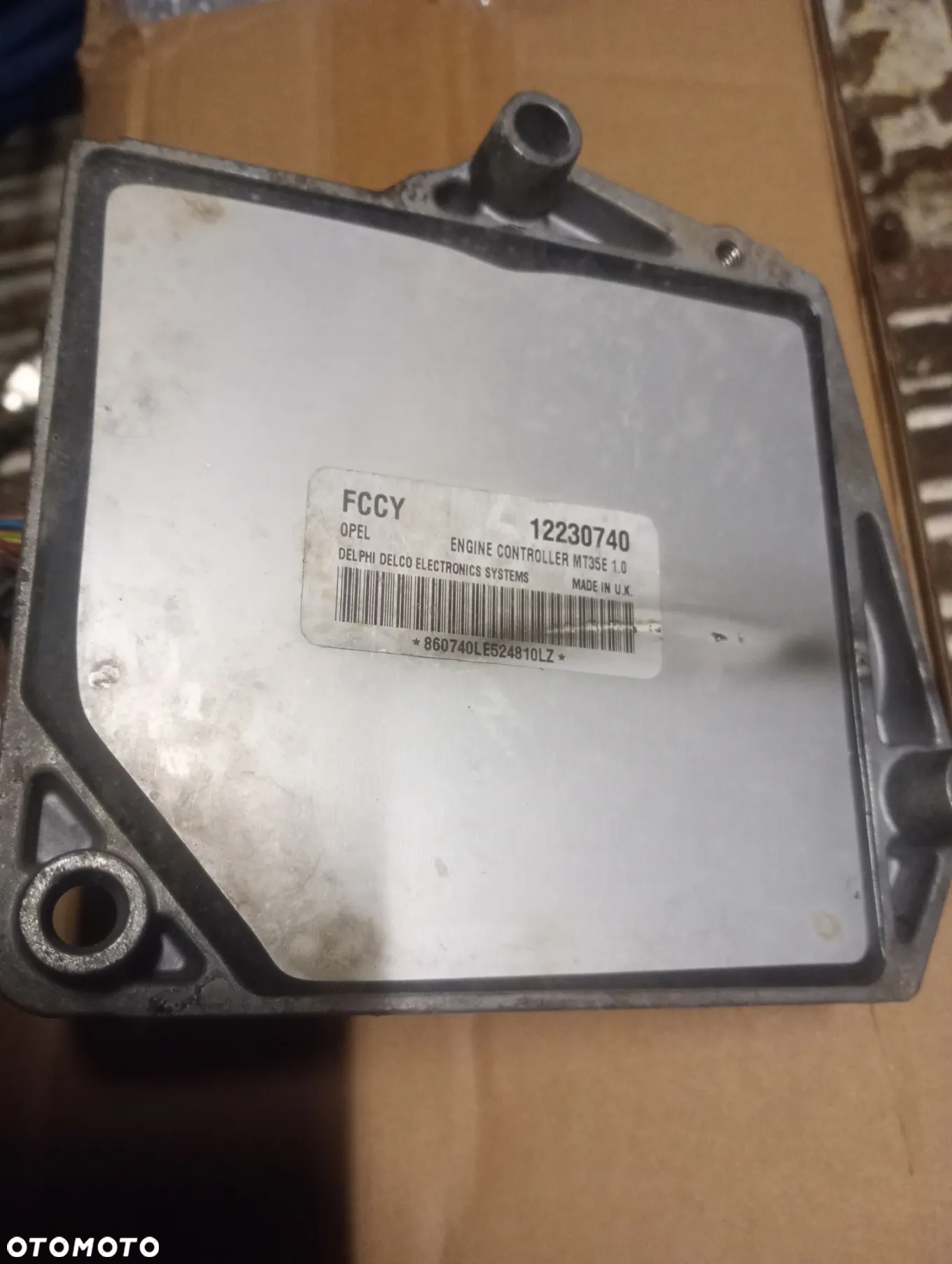 Komputer sterownik FCCY 12230740 Opel Astra H Zafira B Corsa Meriva  1.6 Z16XEP - 2