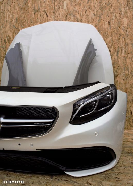 MERCEDES S W217 S63 AMG ZDERZAK LAMPY BŁOTNIKI - 3