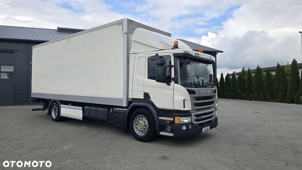 Scania P250 Euro 6 kurierka zabudowa kontener kurierka full air super stan! świeży import! - 32