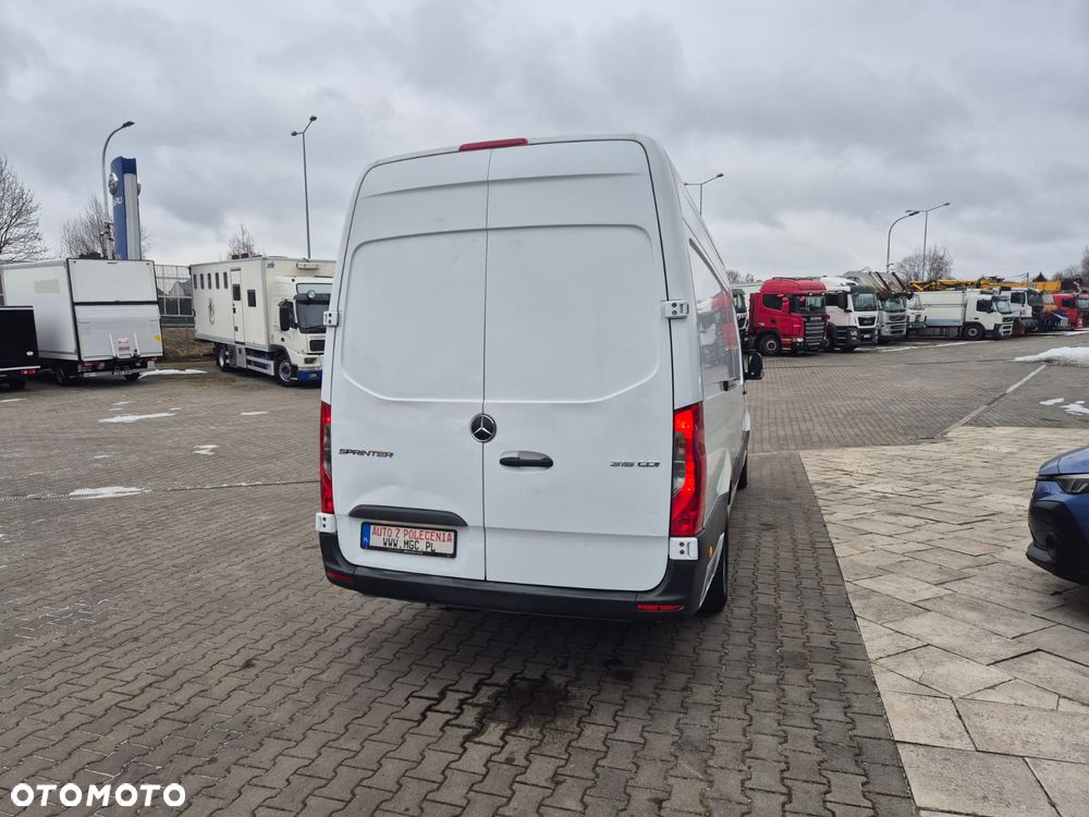 Mercedes-Benz Sprinter Maxi Long - FURGON / BLASZAK / IZOTERMA / OCIEPLONY / OGRZEWANIE NA PAKĘ / SERWISOWANY W ASO / NOWA SKRZYNIA BIEGÓW / ORYG. PRZEBIEG / BRAK RDZY - 7