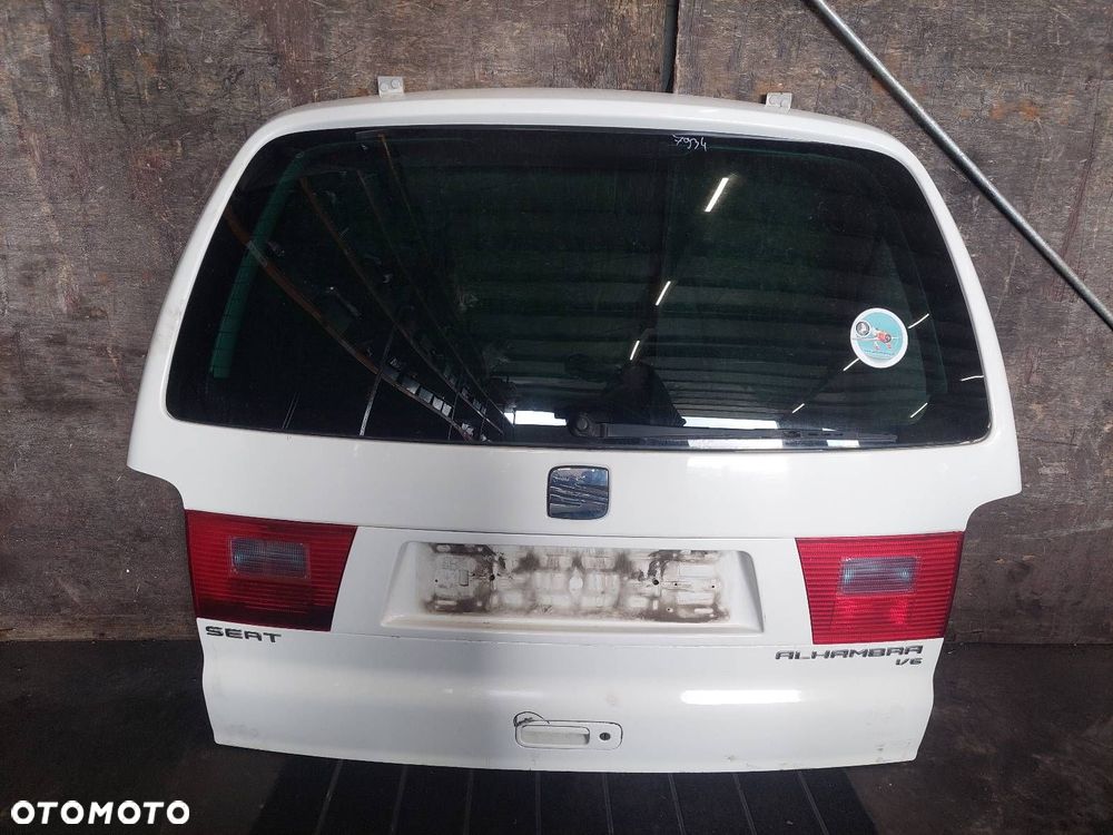 KOMPLETNY TYŁ KLAPA BAGAŻNIKA ZDERZAK LAMPY ALHAMBRA MK1 LIFT LA9B - 7