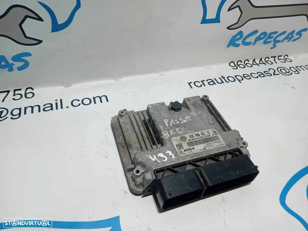 Centralina Bosch Original VW Volkswagen 2.0 TDi 03G 906 021 TC / 0 281 014 712 - 5