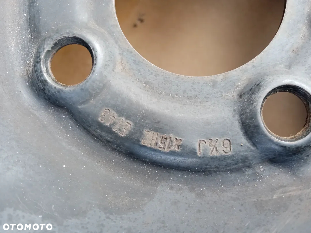 4X Felga stalowa Fiat Stilo 4x98 6,5J 15 H2 195/65 ET43 R15 - 11