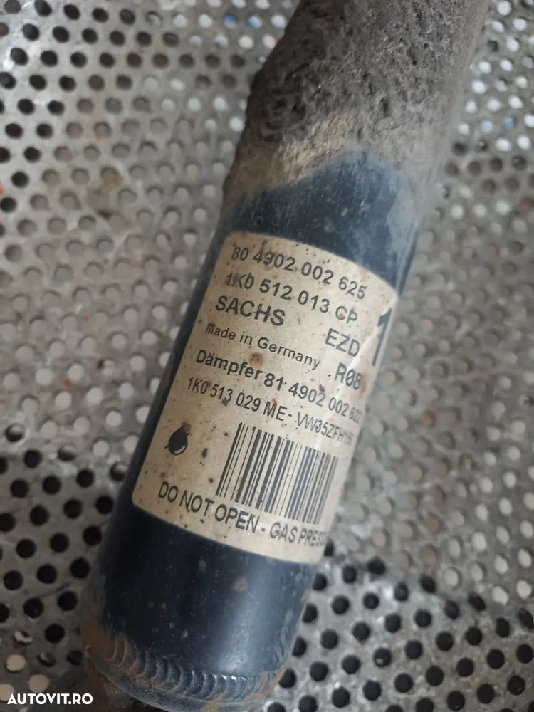 Set Telescoape Amortizoare Spate Vw Golf 6 Diesel Cod Motor CAY - 8