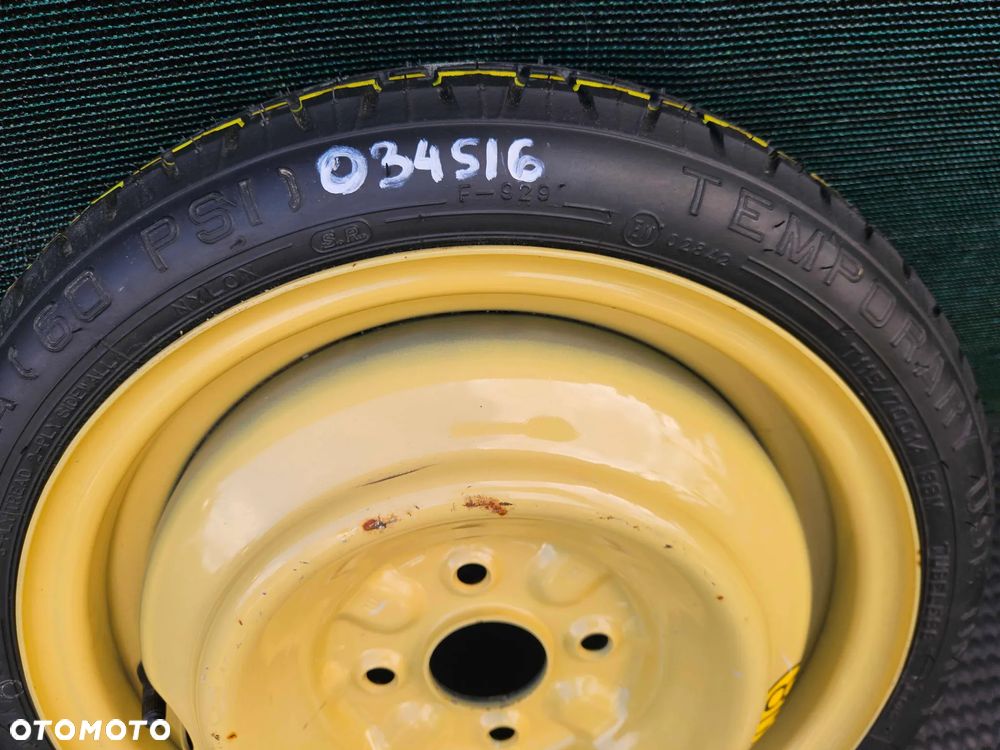 Koło Dojazdowe Dojazdówka Zapasowe Zapasówka 4x100 T115/70 D14 88M Toyota Yaris I 1 Honda - 13