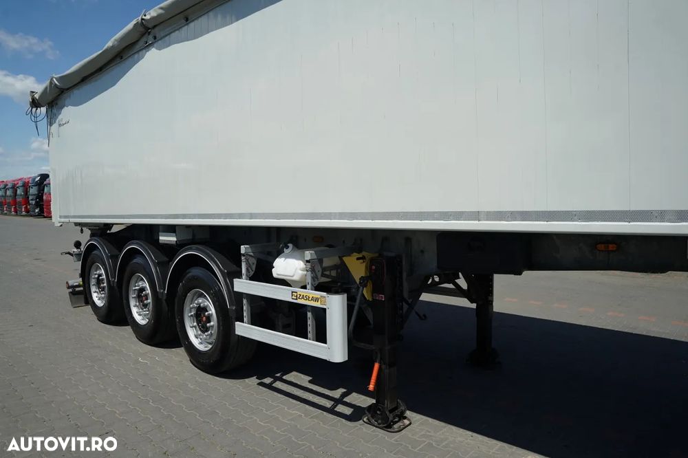 Zaslaw BASCULĂ 43 M3 / ALUMINIU / AXE RELAXABILE / AXE SAF / - 9