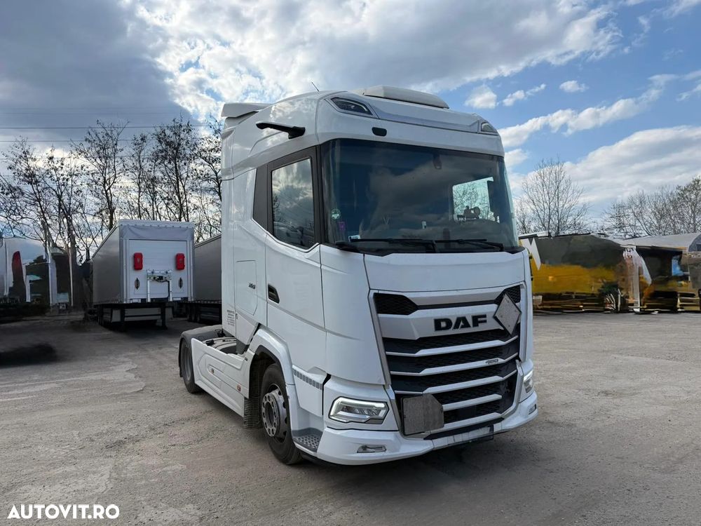 DAF XG480, clima stationara, fuste laterale, tacho G2V2, finantare - 2