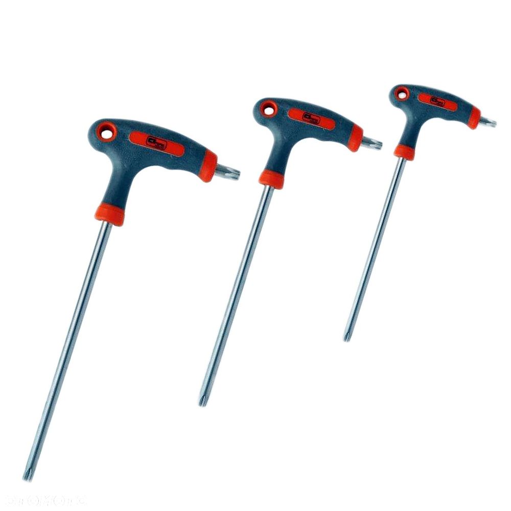 ZESTAW KLUCZY TORX WKŁAD DO SZAFKI UCHWYT T 9 szt - 2