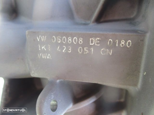 Caixa Direcao 1K1909144M 1K1423051CN VW GOLF 5 1K 2008 1.9TDI 105CV 3P PRETO - 4