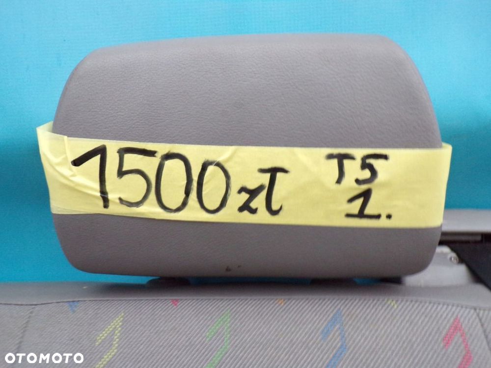 VW T5 TRANSPORTER CARAVELLE 04- FOTEL 3 OSOBY KANAPA III RZĄD - 2